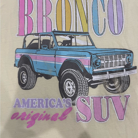 Bronco Graphic T-Shirt - Cream - Picture 3 of 3